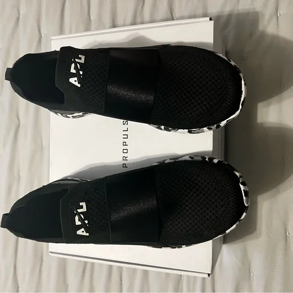 APL Black and White Women's Sneakers - Picture 3 of 9